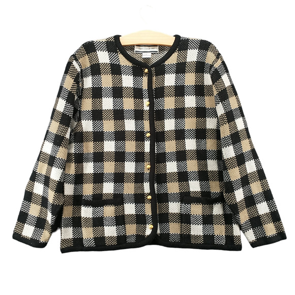 Crystal Kobe Women's Button-Up Cardigan Sweater Multi Large Front Pockets - Picture 1 of 11